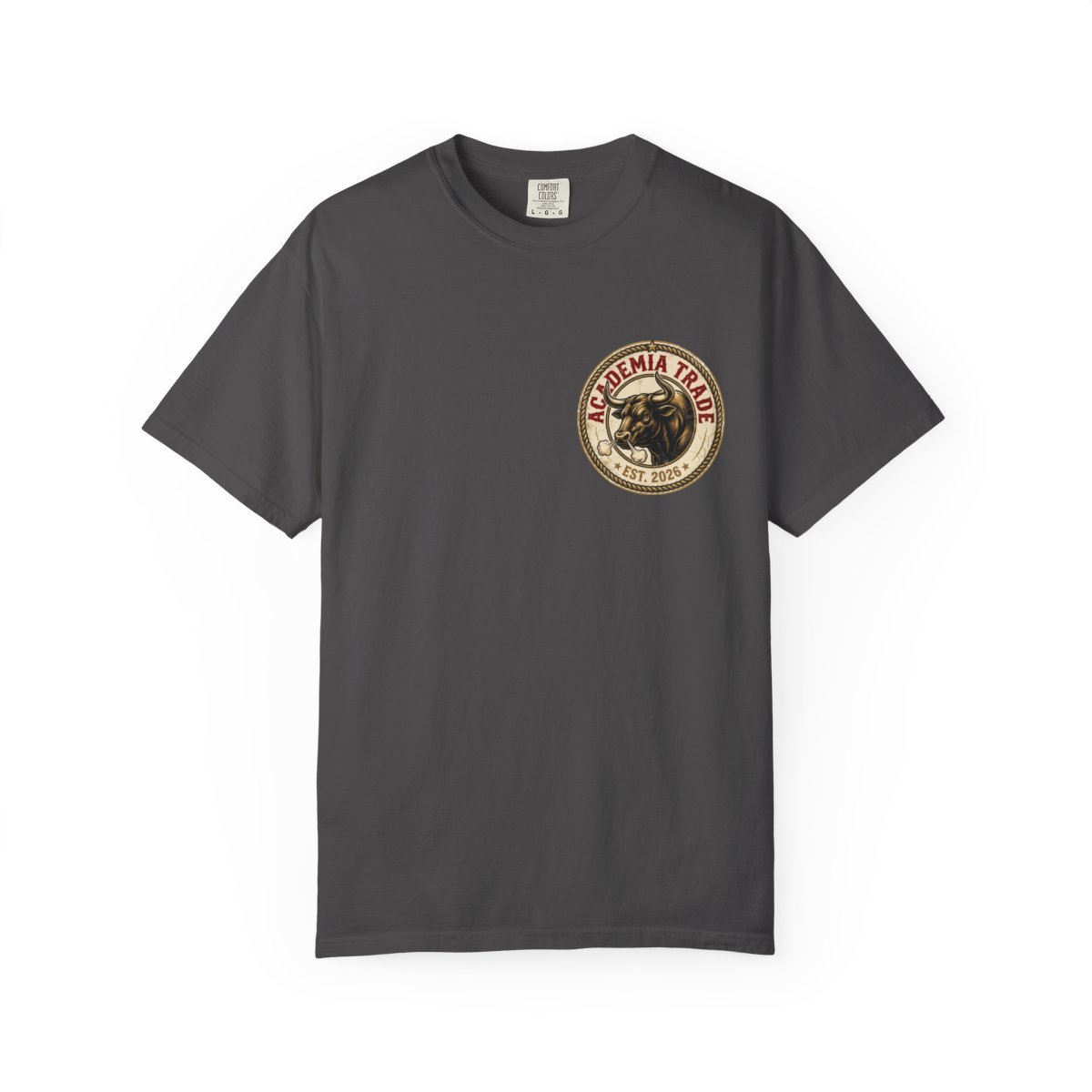 Don't Fight the Bear, Ride the Bull Tee — front